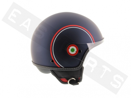 Helmet Demi Jet VESPA Modernist Collection Matt Blue